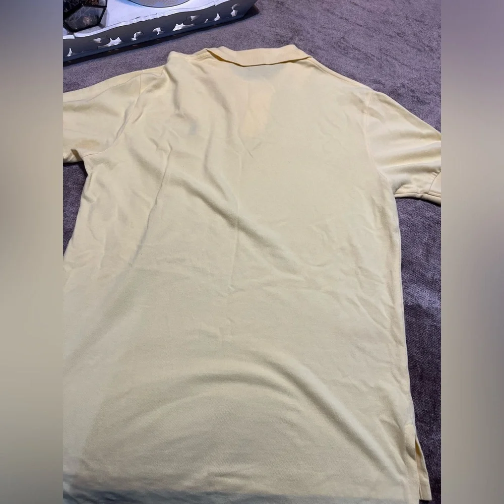 Polo by Ralph Lauren Yellow Collared Shirt- Size Medium